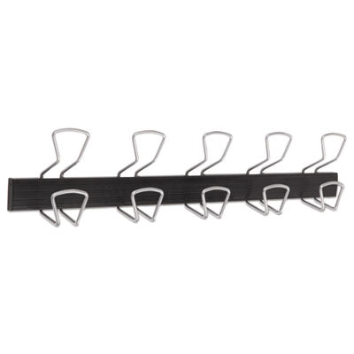 HOOK,WALL MOUNT,10HK,BKSV