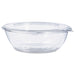 BOWL,48OZ,W/FLAT LID,CLR