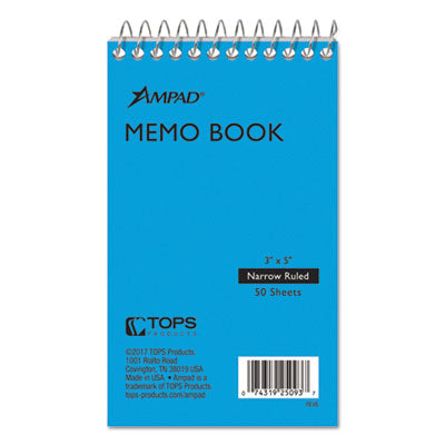 NOTEBOOK,MEMO,3X5,TOP