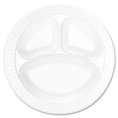 PLATE,FOAM,CMPRT10.25"WHT