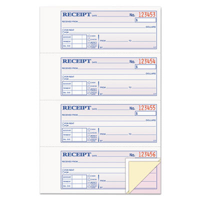 BOOK,MNY/RNT RCPT 3PT 100