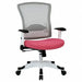 Desk Chair Fabric Pink 18 to 20 Seat Ht