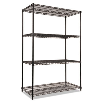 SHELVING,WIRESTART48X24BK