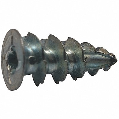 Zinc Drilling Drywall Anchor No 8 PK100