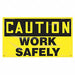 Safety Banner 28in x 48in Poly Sheeting