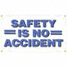 Safety Banner 28in x 48in Poly Sheeting