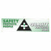 Safety Banner 28in x 96in Poly Sheeting