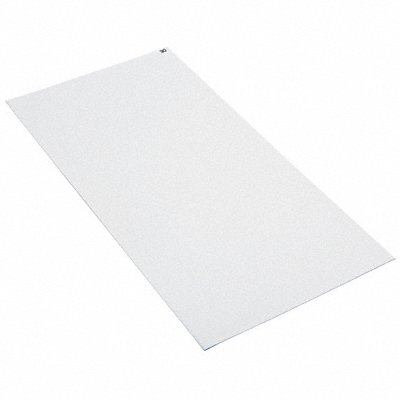 K7648 Disposable Tacky Mat White 45 in L PK4