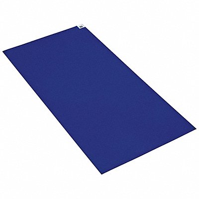 K7648 Disposable Tacky Mat Blue 45 in L PK4