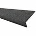 FRP Stair Nosing Black 60in W Fiberglass