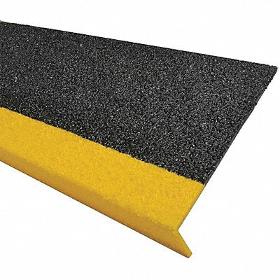 FRP Step Cover Ylw/Blk 36  Fbrglss