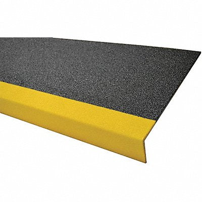 FRP Step Cover Ylw/Blk 36  Fbrglss