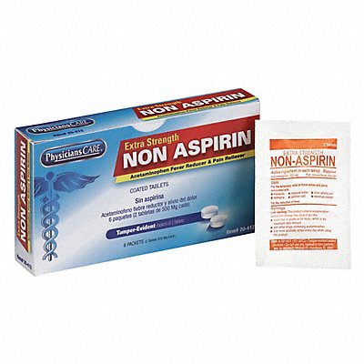 Non-Aspirin Pain Relief Tablet 500mg