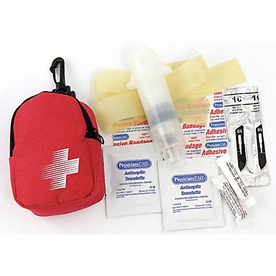 Snake Bite Kit Red 3-1/2inHx2-1/2inW