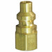 Coupler Plug (F)NPT 1/4 Brass