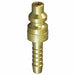 Coupler Plug Hose Barb 1/4 Brass