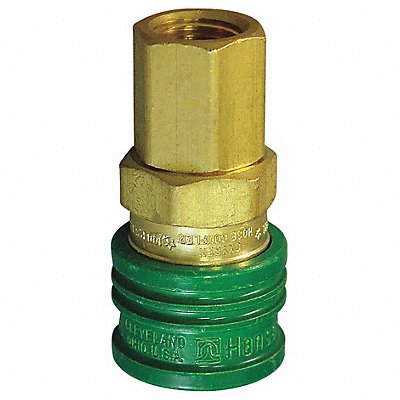 Coupler Body (F)NPT 1/4 Brass