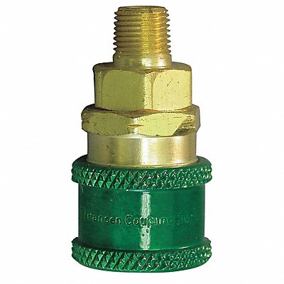 Coupler Body UNF 1/4 Brass