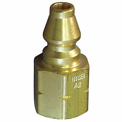 Coupler Plug (F)NPT 1/4 Brass