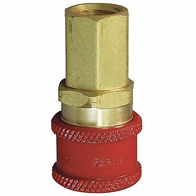 Coupler Body (F)NPT 1/4 Brass