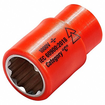 Socket Steel Insulated 5/8 in