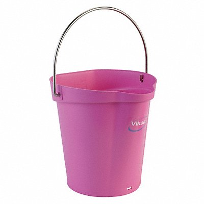 H8704 Hygienic Bucket 1 1/2 gal Pink