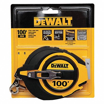 Tape Measure 100 ft Steel Closed