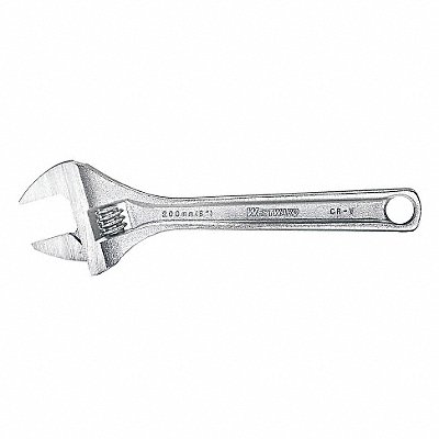 Adj. Wrench CV Steel Chrome 12 