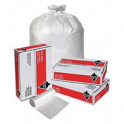 Pest-Repel Trash Bag 56 gal White PK100