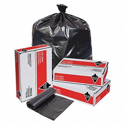 Trash Bag 44 gal Black PK100