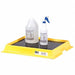 Spill Tray Black/Yellow 2.5 gal HDPE