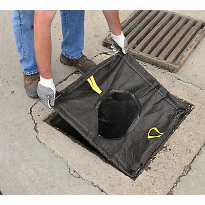 Catch Basin Insert 500 gpm Black