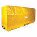 Tarp Cover 115inLx75inWx51inH PVC Yellow