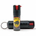 Pepper Spray Key Ring Black Hard Case