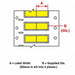 Wire Marking Sleeves 1 in W 0.645 in L