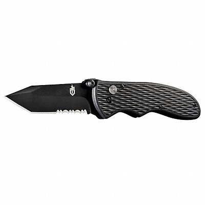 Folding Knife Tanto 3In Black