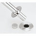 Socket and Cap Satin Stainless