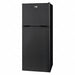 Refrigerator Top Freezer 9.9 cu ft Black