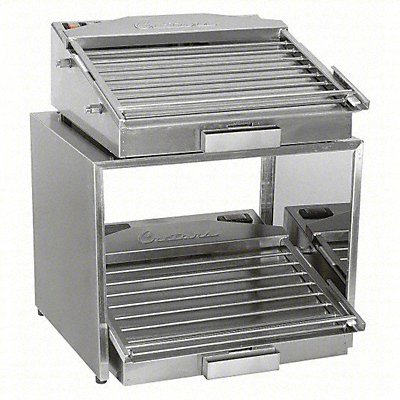 Hot Dog Grill Stand Stainless Steel