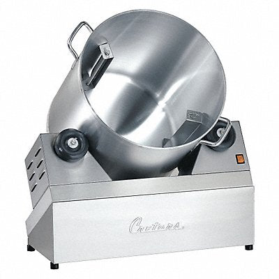 Popcorn Coater 4.5 gal Silver