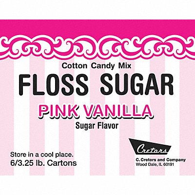 Cotton Candy Vanilla Mix 3-1/4 lb PK6