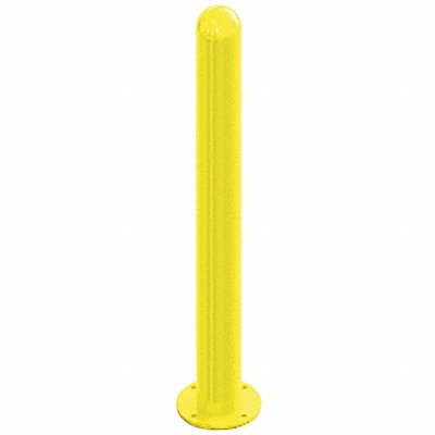 Bollard Fixed 3 Carbon Steel Yellow