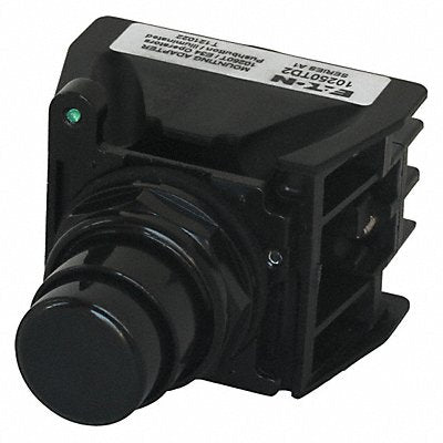 Push Button with Contacts Black Extended