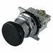 Push Button with Contacts Black Mushroom