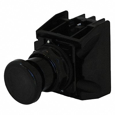 Push Button with Contacts Black Mushroom