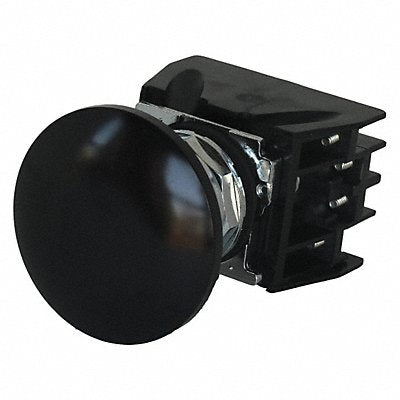 Push Button with Contacts Black Mushroom