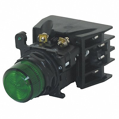 Illuminated Button w/Contacts 24VAC/DC