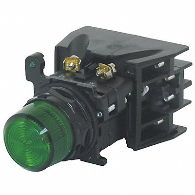 Pilot Light LED 24VAC/DC Green