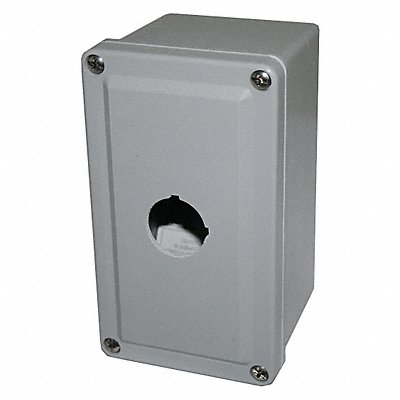 Pushbutton Enclosure 30mm 4 Holes Al