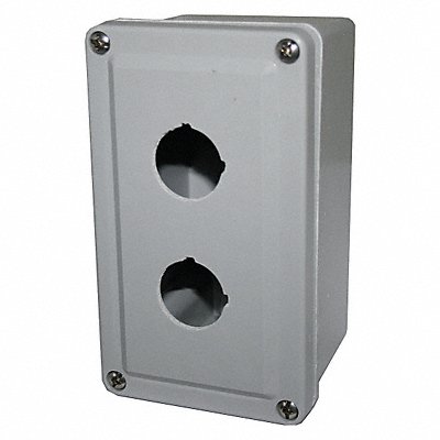 Pushbutton Enclosure 6.63 in H Plastic